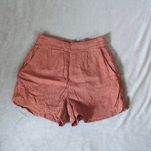 Abercrombie & Fitch Brown High Waist Shorts